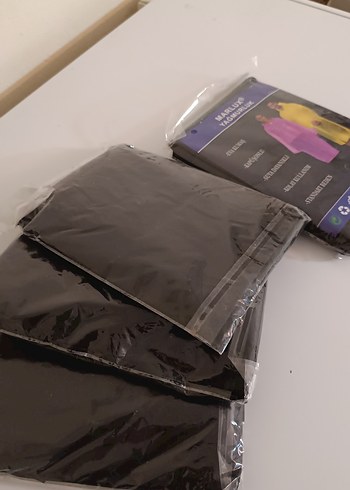 siyah Kapüşonlu Midi Yağmurluk - Görsel 2