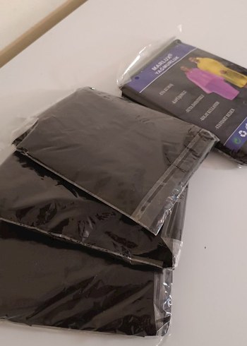 Kapüşonlu Çok Renkli Midi Yağmurluk - Görsel 2