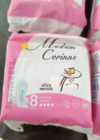 Madam Corinne kadın pedi 8 No 6'lı Paket - Görsel 2