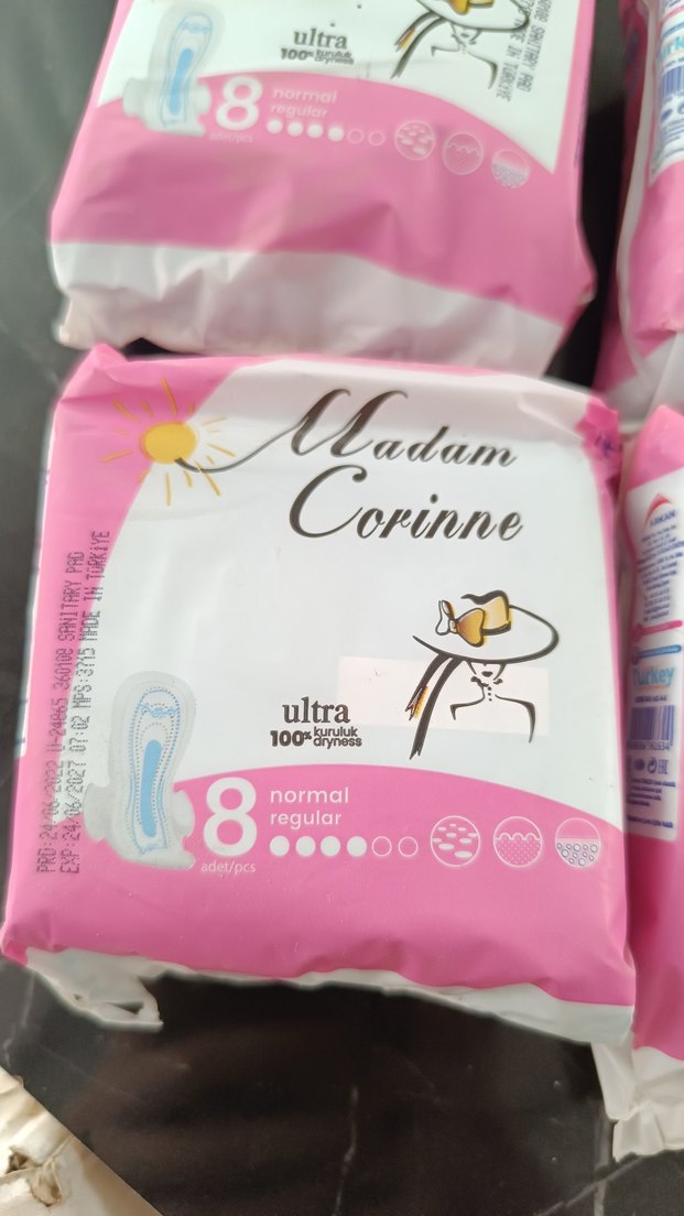 Madam Corinne kadın pedi 8 No 6'lı Paket - Görsel 2