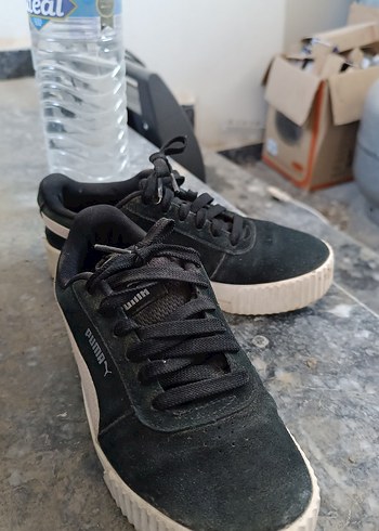 Puma Kadın Siyah-Pembe Spor Ayakkabı - Görsel 2