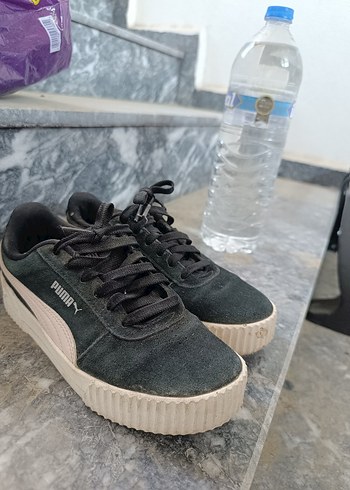 Puma Kadın Siyah-Pembe Spor Ayakkabı - Görsel 5