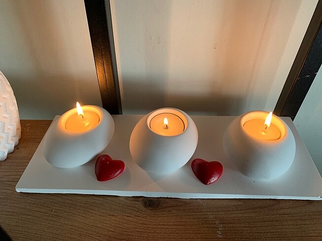 Diğer 6 parça mum set