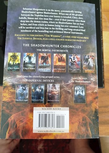 Beden City of Heavenly Fire - Cassandra Clare ingilizce