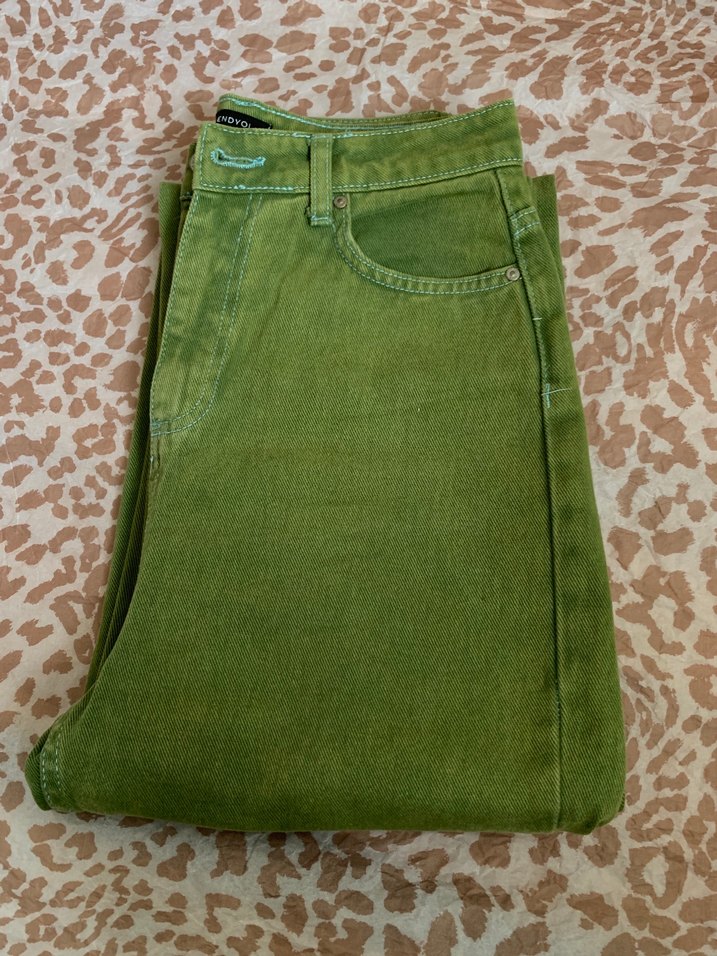 Yeşil Kadın Kot - Görsel 3