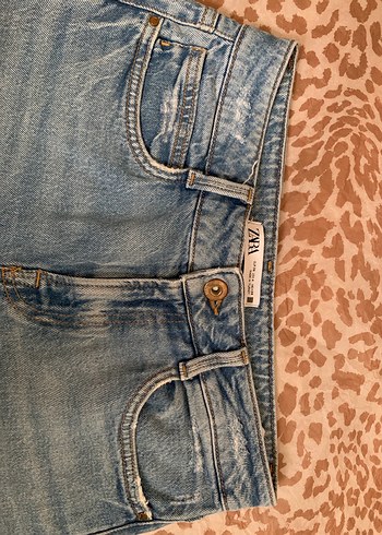 36 Beden mavi Renk Zara jean