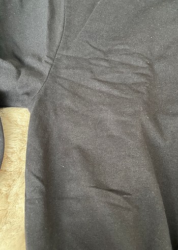 Diğer ambar Siyah Baskılı Oversize Sweatshirt