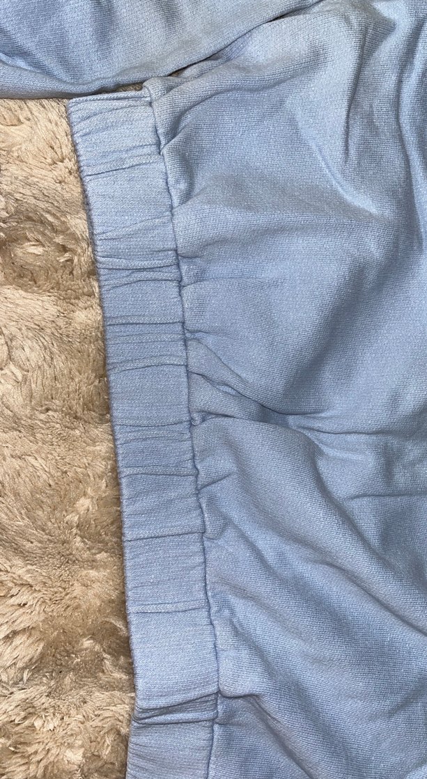 Mavi, Uzun Kollu, Salaş Kesim Kadın Sweatshirt - Görsel 4