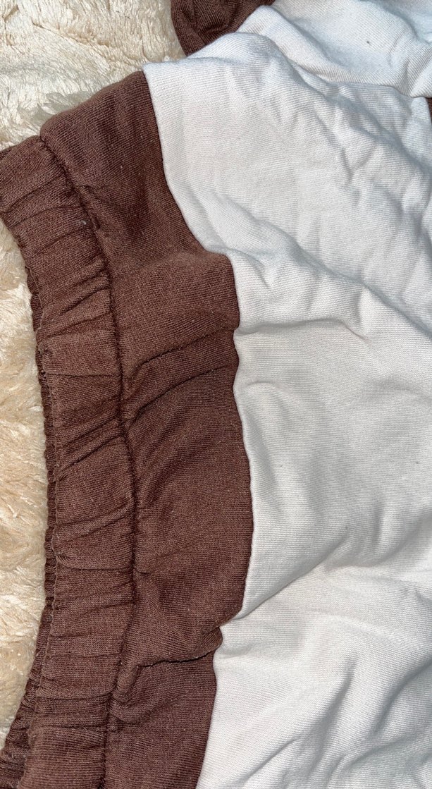 ambar Düğmeli Kahverengi Midi crop - Görsel 4