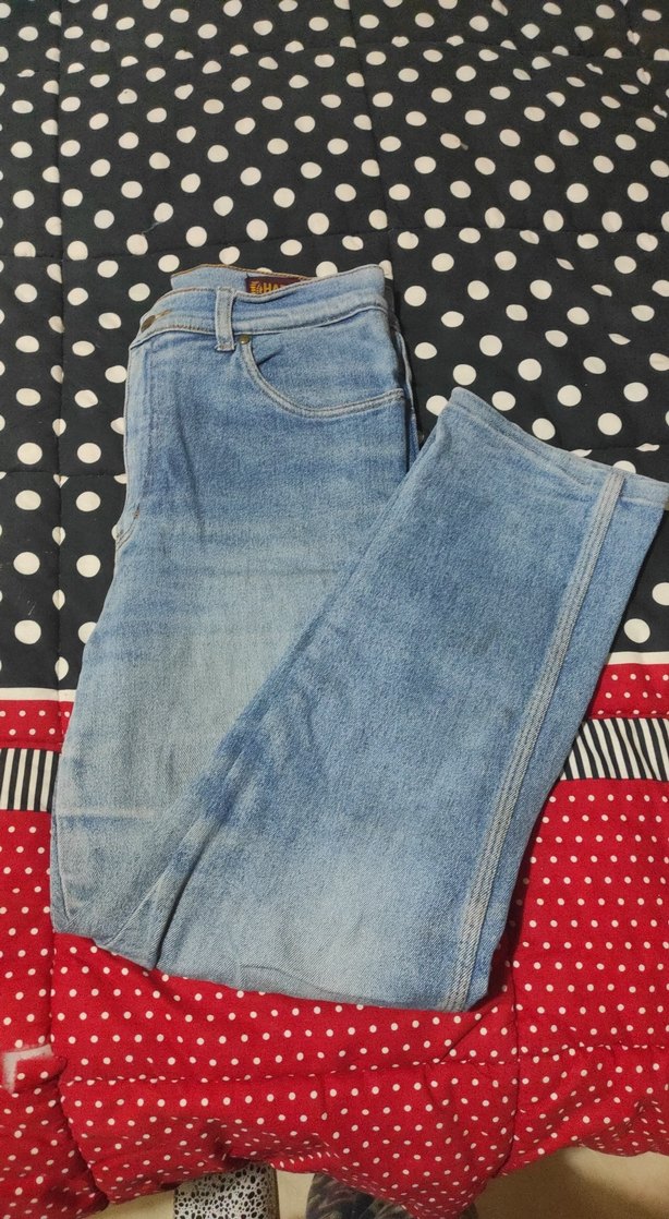 Rahat Kesim Mavi Kadın Denim Pantolon - Görsel 2