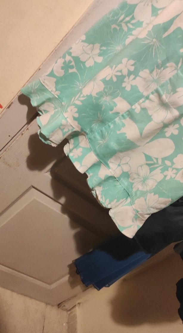 Turkuaz Desenli Midi Bohem Elbise - Görsel 4