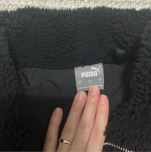l Beden Puma erkek montu bu sezon L beden