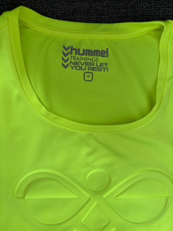 Hummel Sarı Kadın Kısa Kollu Tişört - Görsel 2