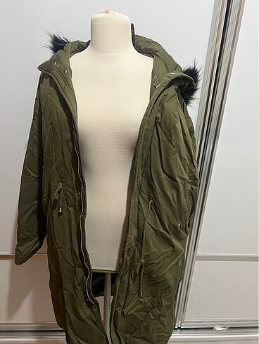 xxl Beden yeşil Renk Kadın oversize mont