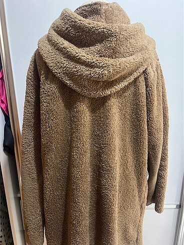 xl Beden Peluş hırka kruvaze kapama
