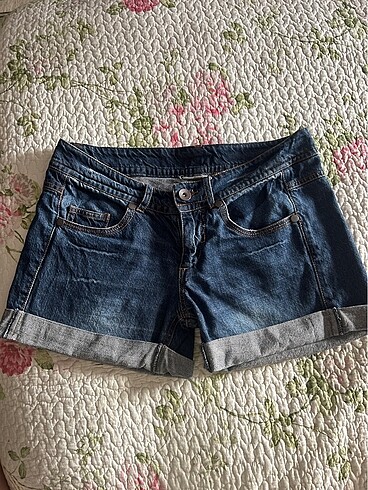 Kadın jeans mini şort