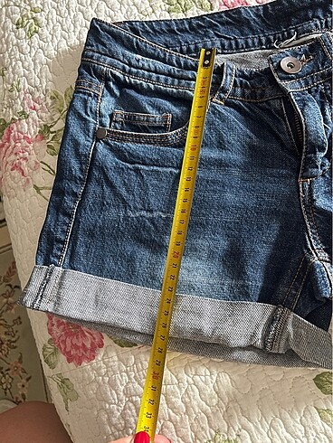 40 Beden lacivert Renk Kadın jeans mini şort
