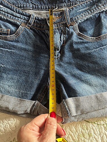 40 Beden Kadın jeans mini şort