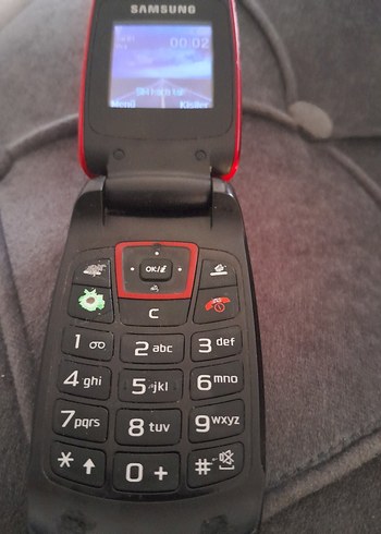 Kırmızı Samsung Kapaklı Telefon - Görsel 6