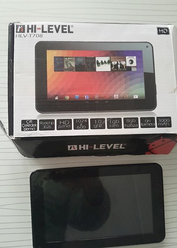 Beyaz AHI-LEVEL Tablet 7" HD Ekran - Görsel 3