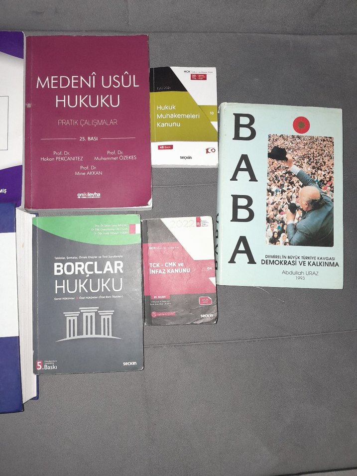 Hukuk Ders Kitapları Seti - Görsel 3
