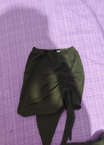 Yeşil Drapeli Tulum - Görsel 2