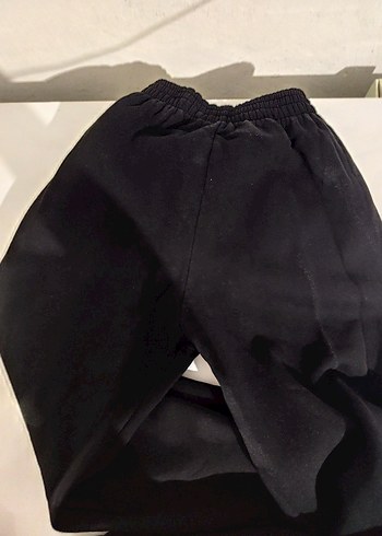 Siyah Kadın Rahat Kesim Eşofman Altı - Görsel 3