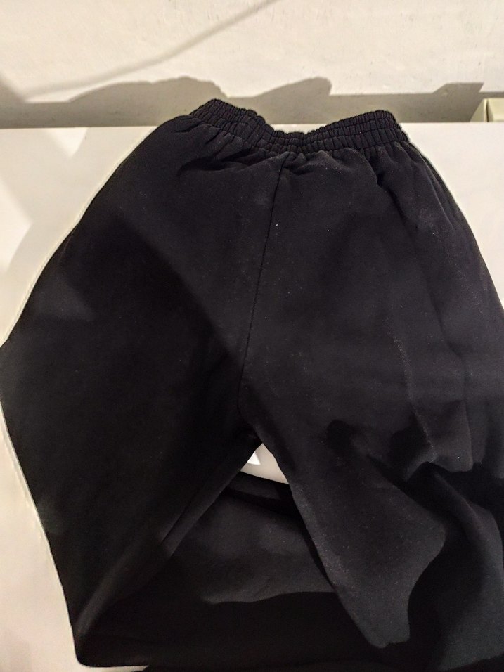 Siyah Kadın Rahat Kesim Eşofman Altı - Görsel 3