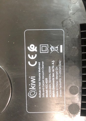 Koktu ve halı yıkama makinası - Görsel 9