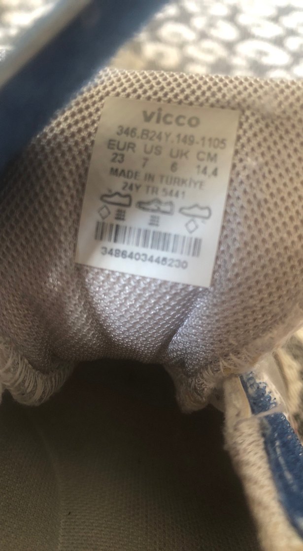 Vicco  Cırtlı Beyaz Erkek Çocuk Spor Ayakkabı - Görsel 4