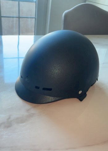 Siyah binicilik Kaskı Velcro - Görsel 3