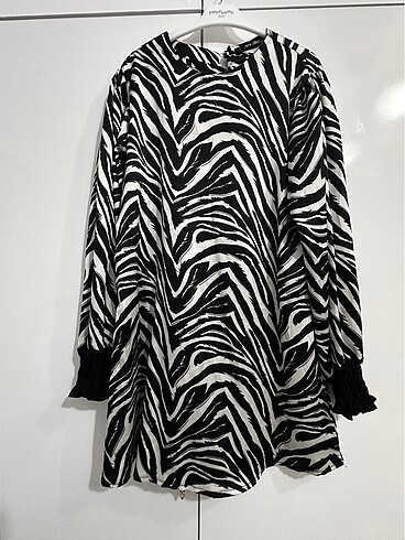 Zebra desen tunik