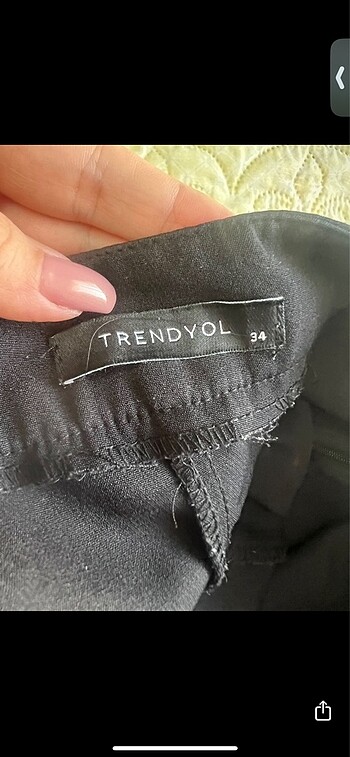 xs Beden Trendyol bayan pantolon