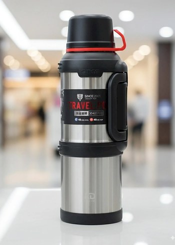 Dağcı Termosu 304 Paslanmaz Çelik 48 saat soğuk sıcak koruma - Görsel 2