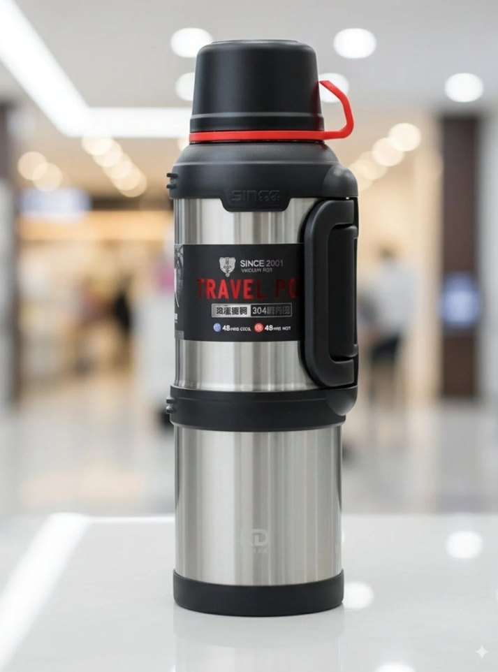 Dağcı Termosu 304 Paslanmaz Çelik 48 saat soğuk sıcak koruma - Görsel 2