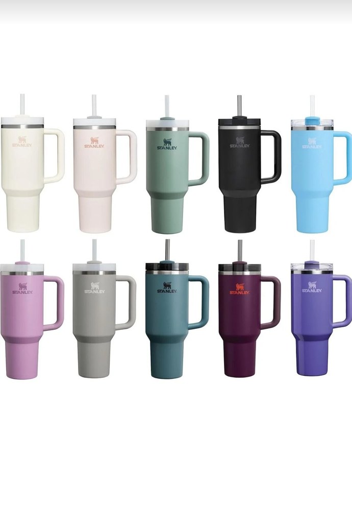 Stanley Pastel Mavi Termos Kupa Pipetli Orjinal ithal - Görsel 2