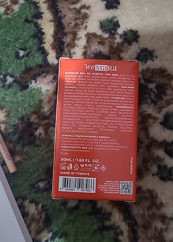 WeMaRa Sunwave Erkek Parfümü - Görsel 2