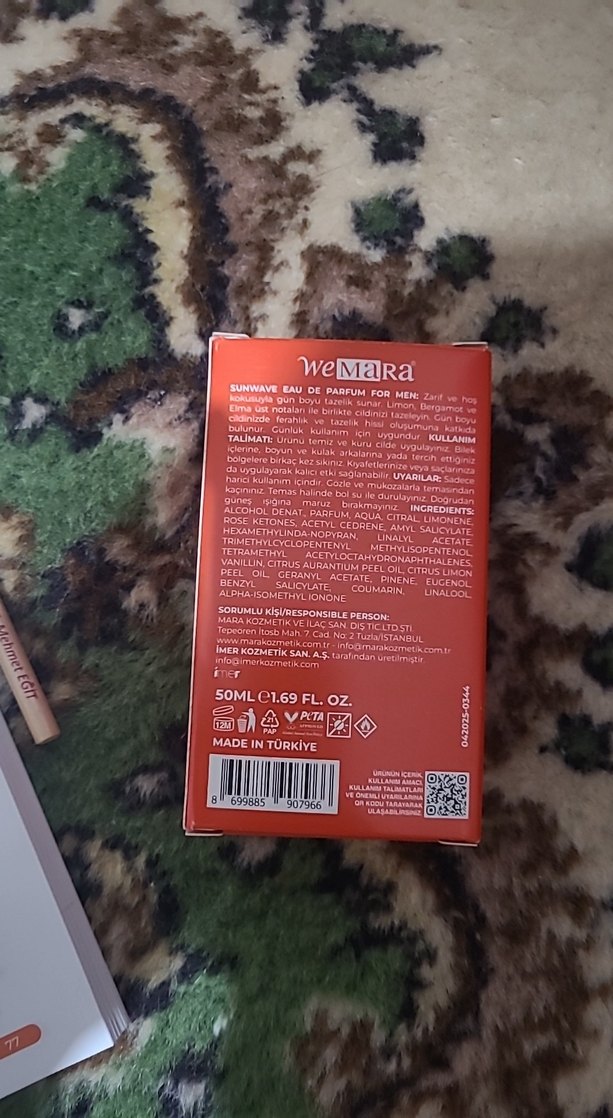 WeMaRa Sunwave Erkek Parfümü - Görsel 2