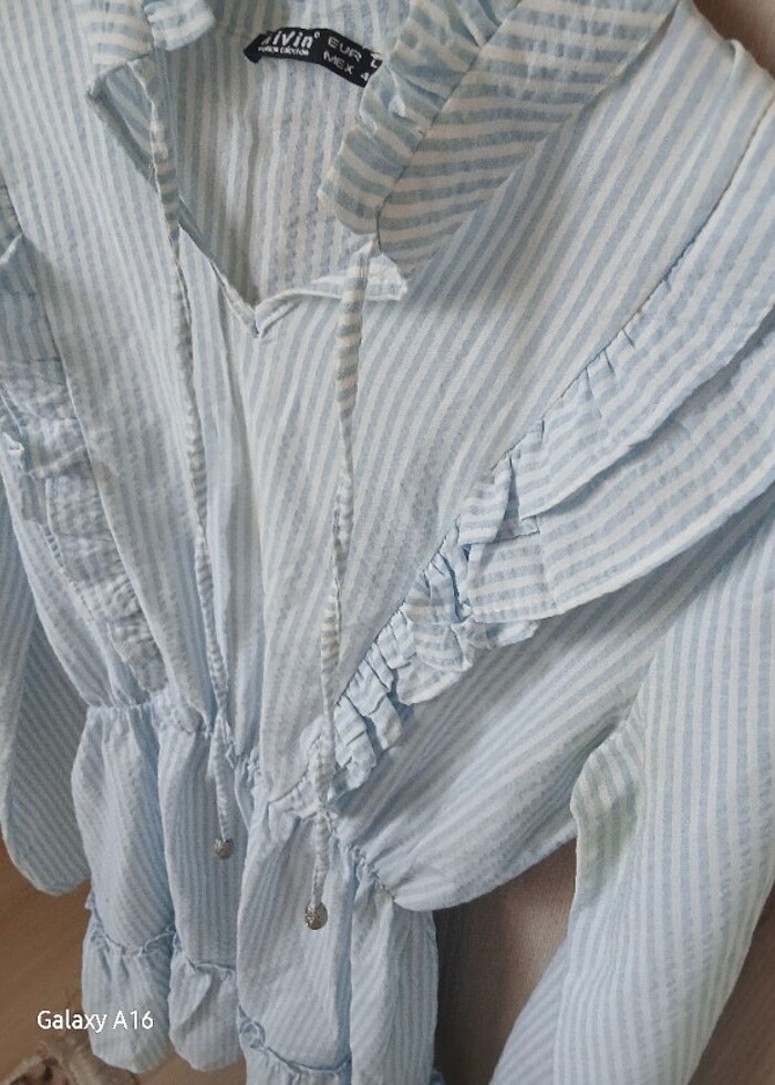 Bayan gömlek iki adet - Görsel 2