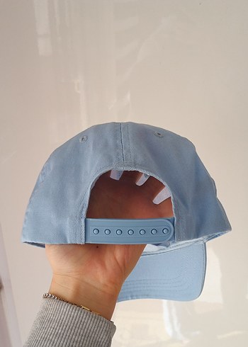 Pastel Mavi Kadın Şapka - Görsel 2