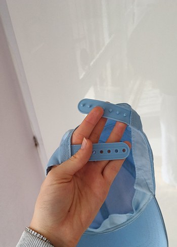 Pastel Mavi Kadın Şapka - Görsel 5