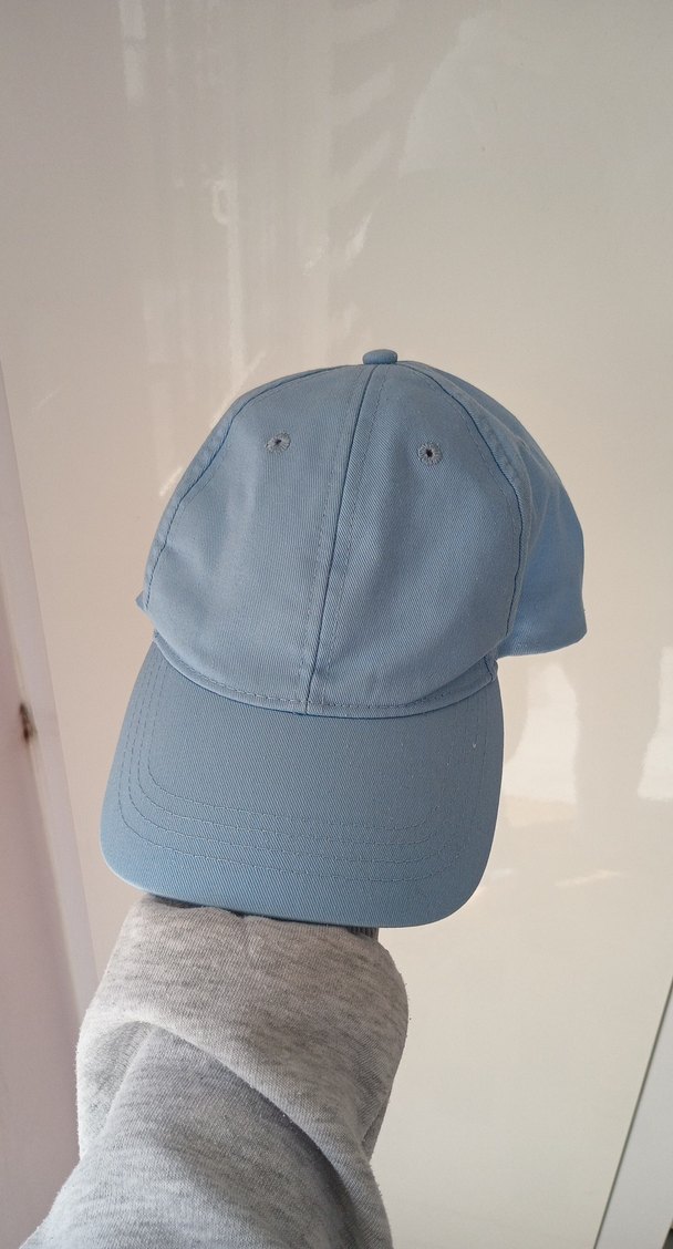 Pastel Mavi Kadın Şapka - Görsel 3