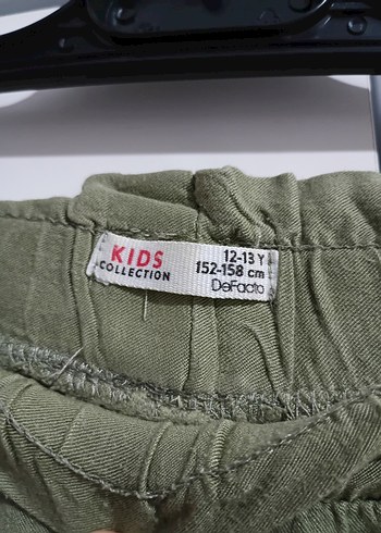 Çocuk Keten Salaş Pantolon - Görsel 4