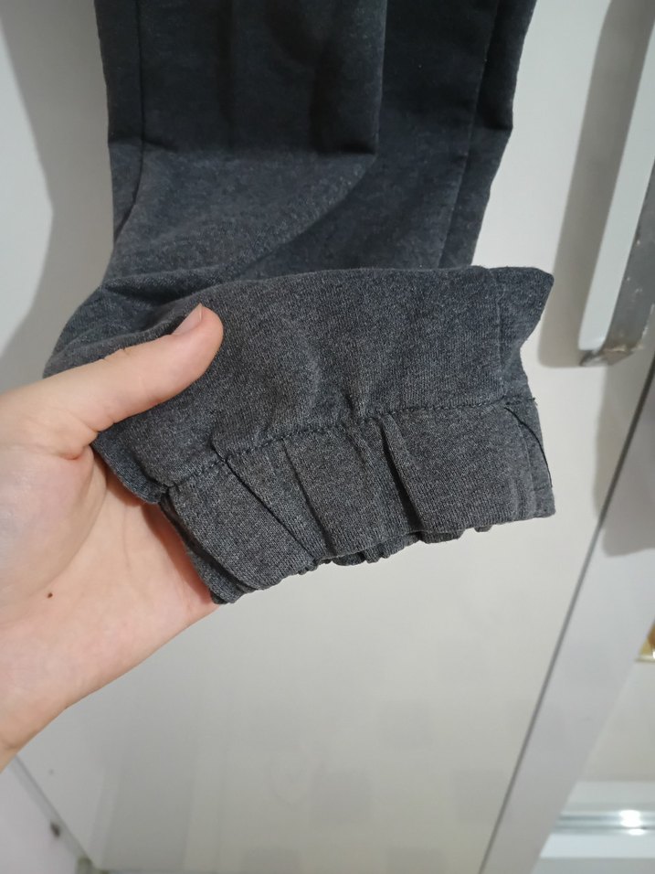 Gri Kadın eşofman - Görsel 5