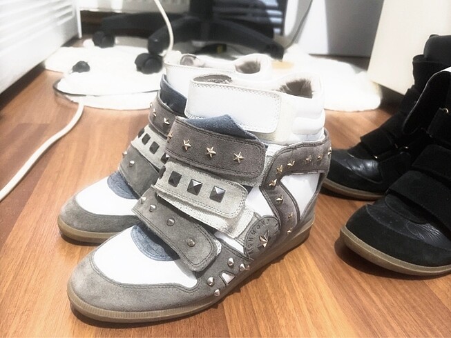 Richmond Richmond Vintage Rock Chic Zımbalı Yüksek Taban Sneaker