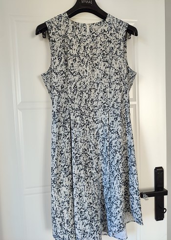 H&M Pilili Midi Elbise