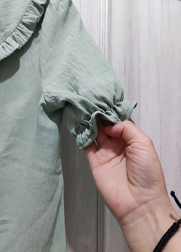 Bebe yaka gömlek  - Görsel 2