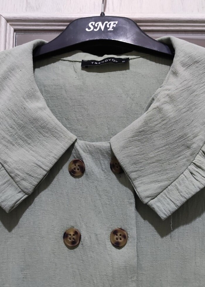 Bebe yaka gömlek  - Görsel 3