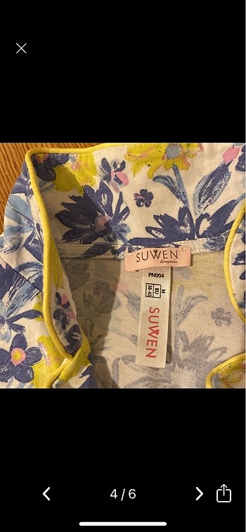 m Beden Suwen pijama takımı