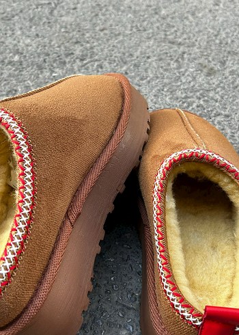 Ugg Kahverengi Kürklü Erkek Ev Terliği